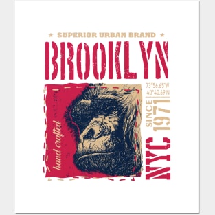 Brooklyn 71 superior urban brand New York Posters and Art